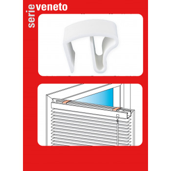 VENETO - Supporto senza forare per installazione a finestra (3 pz.)